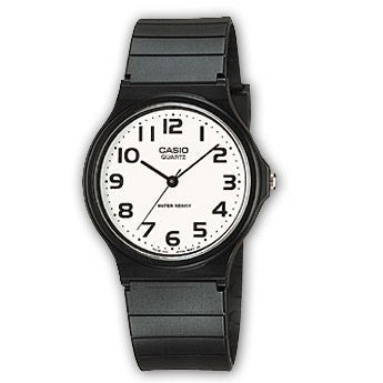 CASIO COLLECTION & VINTAGE MQ-24 - BLACK MQ-24-7B2LDF Only Time Armbanduhr 34 mm Schwarz