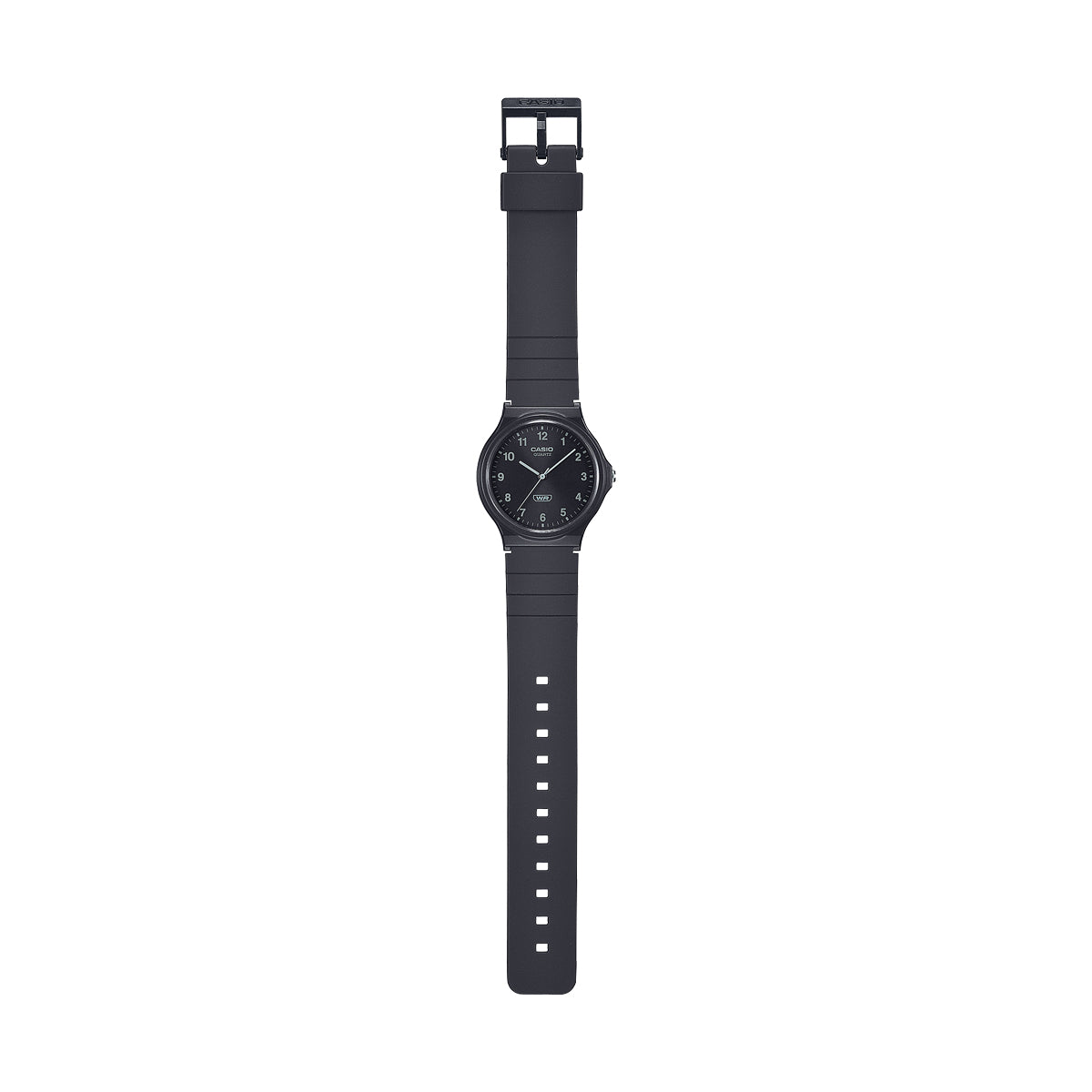 CASIO COLLECTION & VINTAGE MQ-24B-1BEF Only Time Armbanduhr 35 mm Schwarz