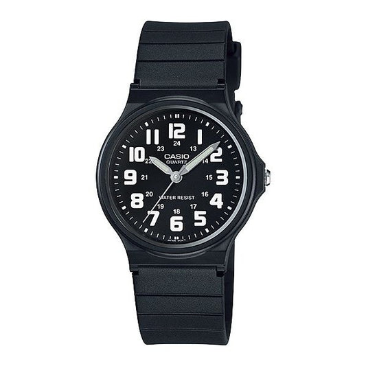 CASIO COLLECTION & VINTAGE MQ-71 - BLACK MQ-71-1BDF Analoguhr Armbanduhr 35 mm Schwarz