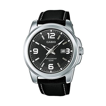 CASIO COLLECTION & VINTAGE MTP-1314PL-8AVEF Analoguhr Armbanduhr 45 mm Schwarz ansicht-2