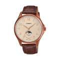 CASIO COLLECTION & VINTAGE MTP-M110RL-5AVER Moonphase Armbanduhr 42.5 mm ansicht-2