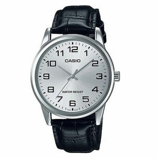 CASIO COLLECTION & VINTAGE MTP-V001L-7BUDF Only Time Armbanduhr 38 mm Silber