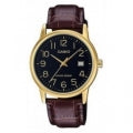 CASIO COLLECTION & VINTAGE MTP-V002GL-1BUDF Date Armbanduhr 44 mm Schwarz ansicht-3
