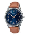 CASIO COLLECTION & VINTAGE MTP-V005L-2B4UDF Only Time Armbanduhr 40 mm Blau ansicht-3