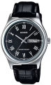 CASIO COLLECTION & VINTAGE MTP-V006L-1BUDF Day & Date Armbanduhr 38 mm Schwarz ansicht-3