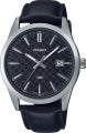 CASIO COLLECTION & VINTAGE MTP-VD03L-1AUDF Date Armbanduhr 41 mm Schwarz ansicht-3