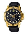 CASIO COLLECTION & VINTAGE MTP-VD300GL-1EUDF Multifunction Armbanduhr 45 mm Schwarz ansicht-3