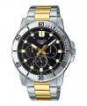 CASIO COLLECTION & VINTAGE Herren Quarzuhr aus Edelstahl mit SS Bracelet 49 mm MTP-VD300SG-1EUDF – Seitenansicht