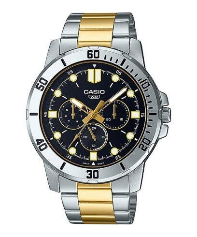 CASIO COLLECTION & VINTAGE MTP-VD300SG-1EUDF Multifunction Armbanduhr 49 mm Schwarz