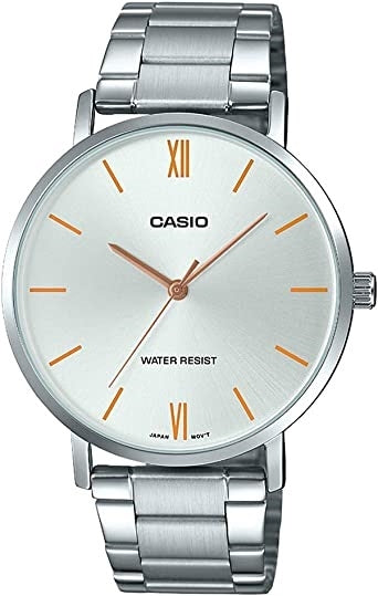 CASIO COLLECTION & VINTAGE MTP-VT01D-7BUDF Only Time Armbanduhr 40 mm