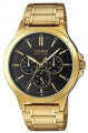 CASIO COLLECTION & VINTAGE MULTIFUNCTION GOLD MTP-V300G-1AUDF Day - Date - 24H Armbanduhr 41.5 mm Gold ansicht-3