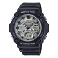 CASIO COLLECTION & VINTAGE OVERSIZE 10 YEAR BATTERY - SILVER AEQ-120W-7AVDF Multifunction Armbanduhr 52 mm Silber ansicht-3