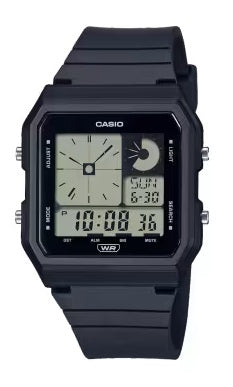 CASIO COLLECTION & VINTAGE POP - BLACK Unisex Quarzuhr aus Kunststoff mit Resin 33 mm – Produktansicht