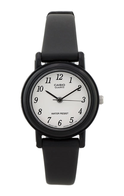 CASIO COLLECTION & VINTAGE POP LADY - BLACK LQ-139BMV-1BLDF Only Time Armbanduhr 25 mm Schwarz