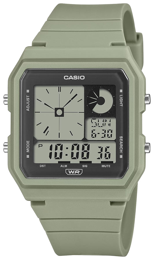 CASIO COLLECTION & VINTAGE POP - MILITARY GREEN LF-20W-3AEF Multifunction Armbanduhr 33 mm Grün