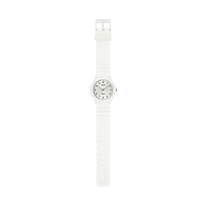 CASIO COLLECTION & VINTAGE POP - WHITE MQ-24B-7BEF Only Time Armbanduhr 35 mm Weiss