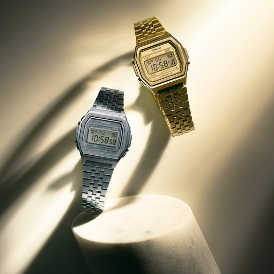 CASIO COLLECTION & VINTAGE PREMIUM COLLECTION - ICONIC - GOLD A1000G-9EF Multifunction Armbanduhr 38 mm Gold