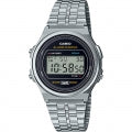 CASIO COLLECTION & VINTAGE ROUND - BLACK A171WE-1AEF Multifunction Armbanduhr 37.5 mm Schwarz ansicht-3