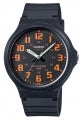 CASIO COLLECTION & VINTAGE SIMPLE - ORANGE MW-240-4BVDF Only Time Armbanduhr 42 mm ansicht-3