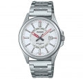 CASIO COLLECTION & VINTAGE SPORT DATE - WHITE MTP-E700D-7EVEF Date Armbanduhr 40 mm Weiss ansicht-3