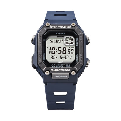 CASIO COLLECTION & VINTAGE STEP TRACKER LAP 200 Bluetooth - BLUE WS-B1000-2AVEF Multifunction Armbanduhr 46 mm Blau
