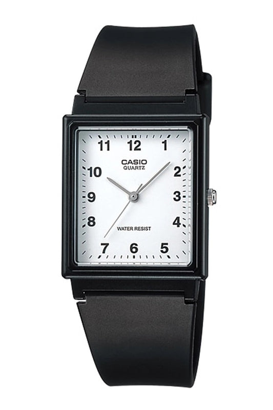 CASIO COLLECTION & VINTAGE TANK RESIN - WHITE MQ-27-7BDF Only Time Armbanduhr 26 mm Weiss