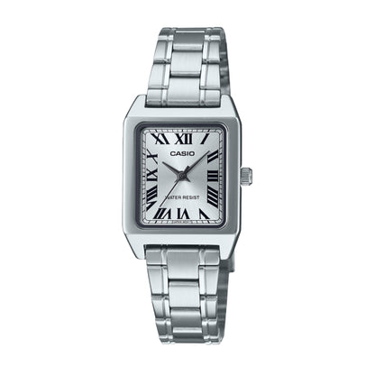 CASIO COLLECTION & VINTAGE TANK - SILVER LTP-B150D-7BEF Only Time Armbanduhr 21 mm Silber ansicht-2