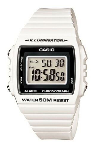 CASIO COLLECTION & VINTAGE W-215H-7AVDF Multifunction Armbanduhr 40 mm Weiss