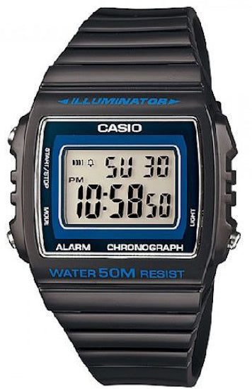 CASIO COLLECTION & VINTAGE W-215H-8A Multifunction Armbanduhr 40 mm Grau