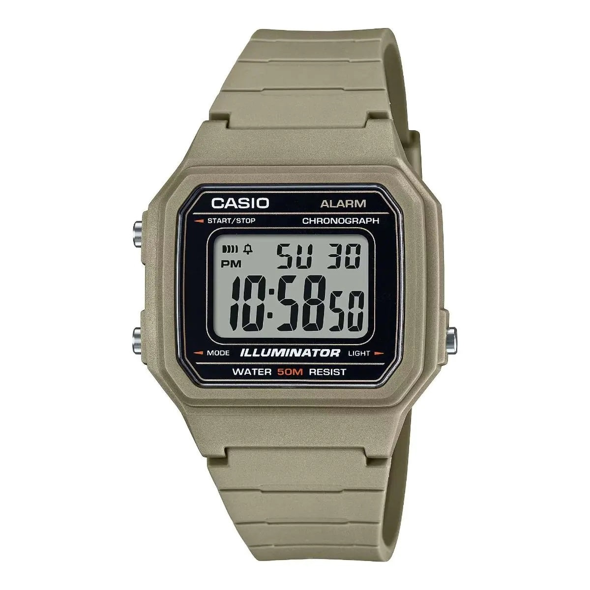 CASIO COLLECTION & VINTAGE W-217H-5AVDF Multifunction Armbanduhr 41 mm
