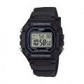 CASIO COLLECTION & VINTAGE W-218H-1AVEF Multifunction Armbanduhr 43 mm Schwarz ansicht-3