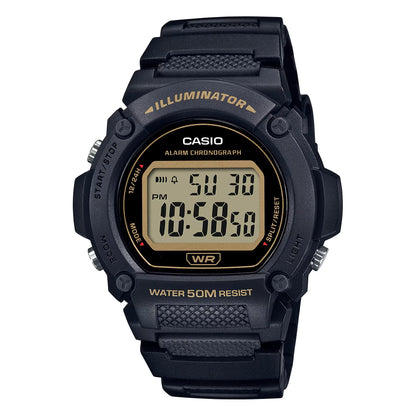 CASIO COLLECTION & VINTAGE W-219H-1A2VCF Multifunction Armbanduhr 47 mm Schwarz
