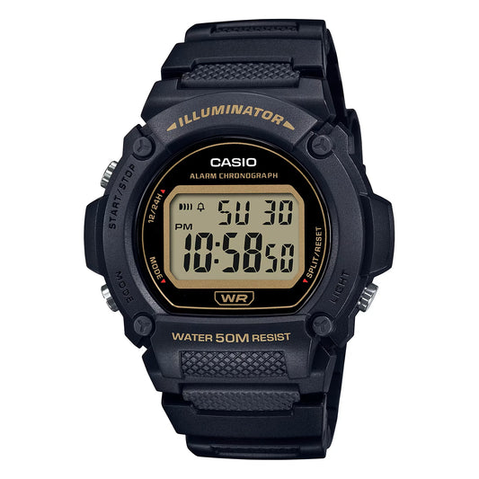 CASIO COLLECTION & VINTAGE W-219H-1A2VCF Multifunction Armbanduhr 47 mm Schwarz