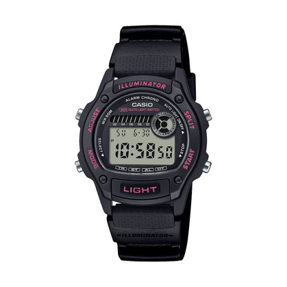 CASIO COLLECTION & VINTAGE W-220H-1A2VEF Multifunction Armbanduhr 36.6 mm Schwarz
