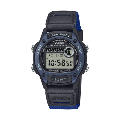 CASIO COLLECTION & VINTAGE W-220HF-2AVEF Multifunction Armbanduhr 36.6 mm Blau ansicht-3