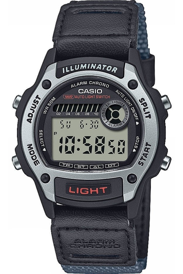 CASIO COLLECTION & VINTAGE W-220HF-8AVEF Multifunction Armbanduhr 36.6 mm Silber ansicht-2