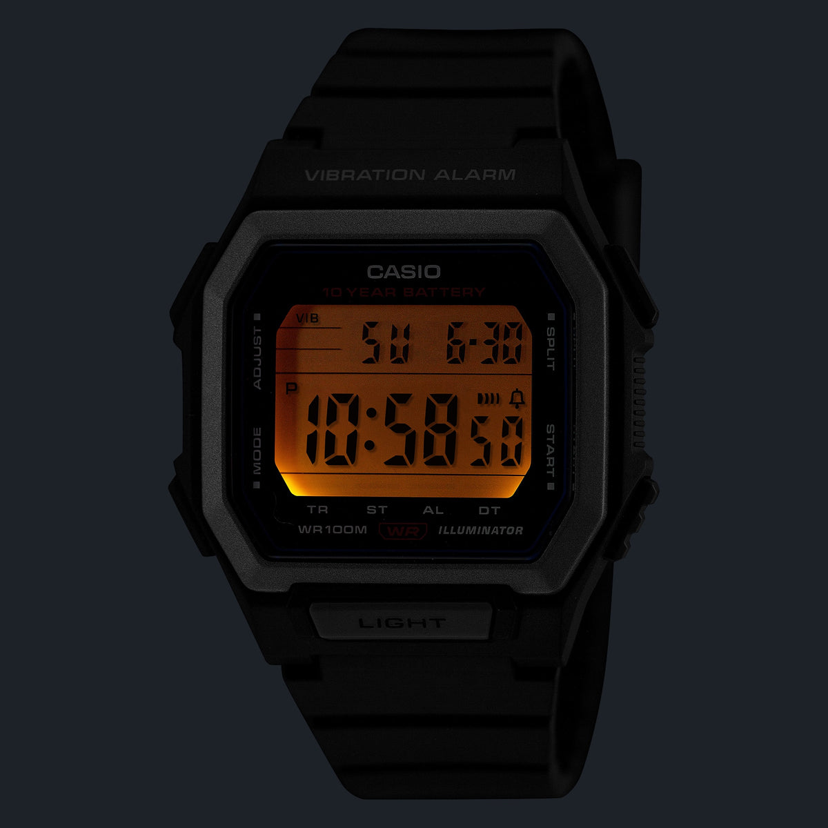 CASIO COLLECTION & VINTAGE W-738H-1AVEF Armbanduhr ansicht-3