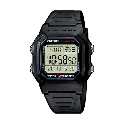 CASIO COLLECTION & VINTAGE W-800H-1AVES Multifunction Armbanduhr 37 mm
