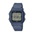 CASIO COLLECTION & VINTAGE W-800H-2AVES Multifunction Armbanduhr 37 mm Blau ansicht-3