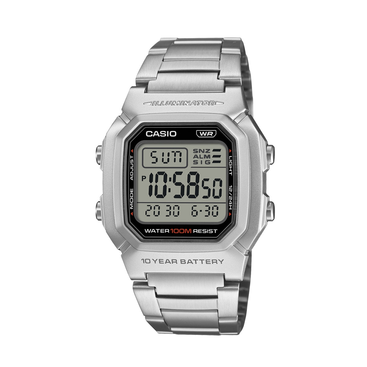 CASIO COLLECTION & VINTAGE W-800HD-1AVEF Multifunction Armbanduhr 37 mm