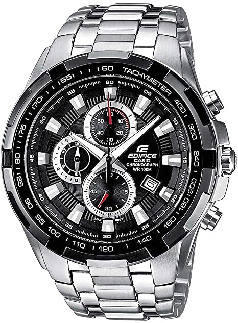 CASIO EDIFICE CHRONOGRAPH - BLACK EF-539D-1AVEF Chronograph Armbanduhr 48.5 mm Schwarz ansicht-3