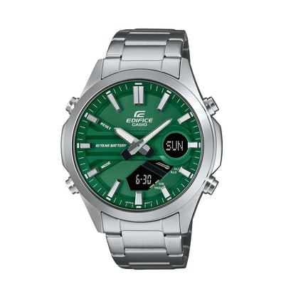 CASIO EDIFICE CLASSIC ANA-DIGIT - 10 YEAR BATTERY EFV-C120D-3AEF Multifunction Armbanduhr 45.5 mm