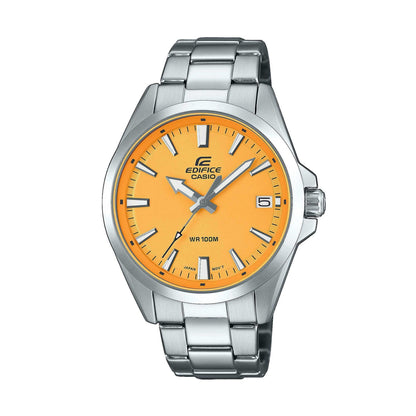 CASIO EDIFICE CLASSIC DATE - ORANGE EFV-100D-9AVUEF Date Armbanduhr 42 mm