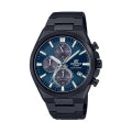 CASIO EDIFICE Mod. SPORT CHRONOGRAPH SOLAR POWERED BLUE ***SPECIAL PRICE*** EFS-S630DC-2AVUEF Chronograph Armbanduhr 44 mm Schwarz ansicht-2