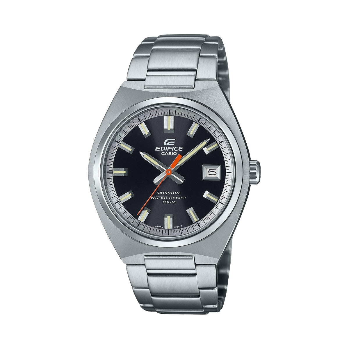 CASIO EDIFICE Mod. SPORT, DATA - BLACK EFB-109D-1AVEF Date Armbanduhr 38.5 mm Schwarz