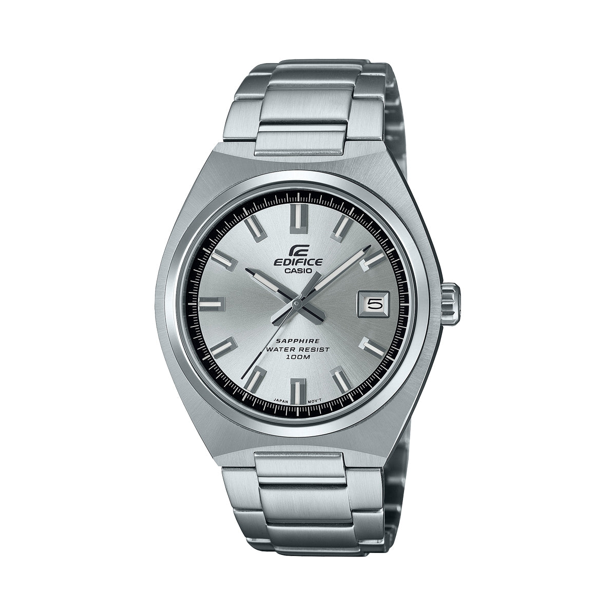 CASIO EDIFICE Mod. SPORT, DATA - SILVER EFB-109D-7AVEF Date Armbanduhr 38.5 mm Silber