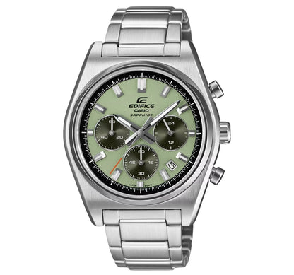 CASIO EDIFICE MOTORSPORT CHRONOGRAPH - GREEN EFB-730D-3AVUEF Chronograph Armbanduhr 40 mm Grün