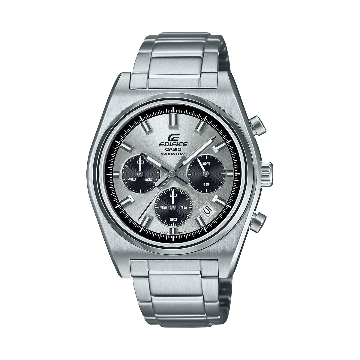 CASIO EDIFICE MOTORSPORT CHRONOGRAPH - SILVER EFB-730D-7AVUEF Chronograph Armbanduhr 40 mm Silber ansicht-3
