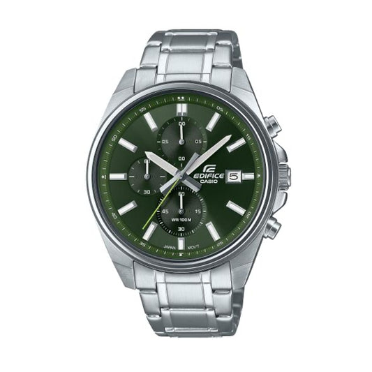 CASIO EDIFICE SPORT - CHRONO DATE - GREEN EFV-610D-3CVUEF Chronograph Armbanduhr 43.5 mm Grün