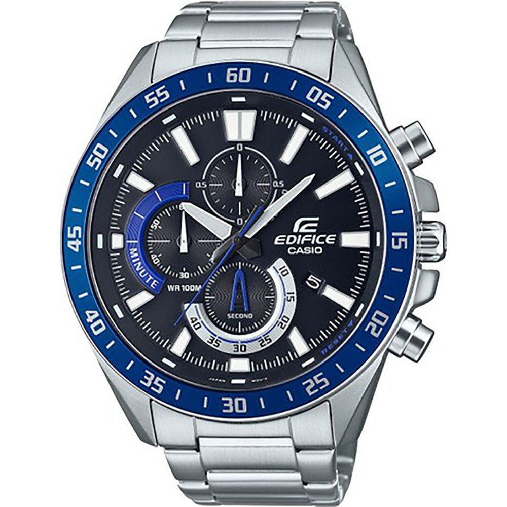 CASIO EDIFICE STANDARD CHRONO EFV-620D-1A2VUEF Chronograph Armbanduhr 50 mm